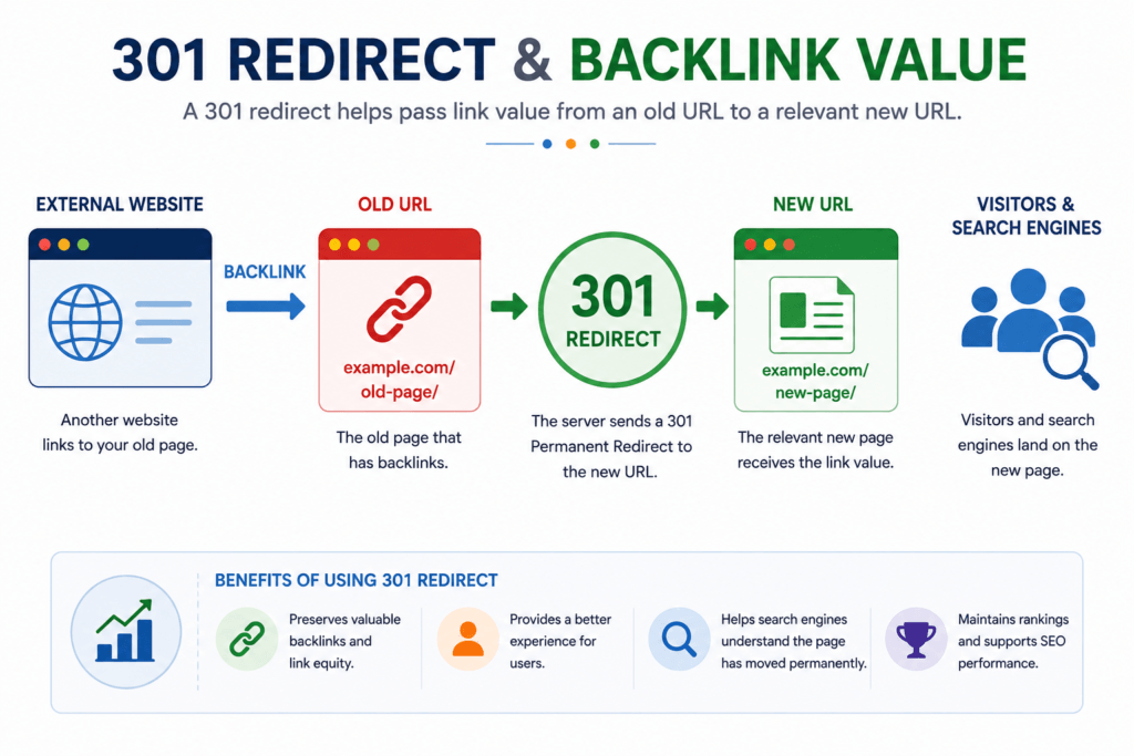 Relevance Matters When Redirecting Backlinks