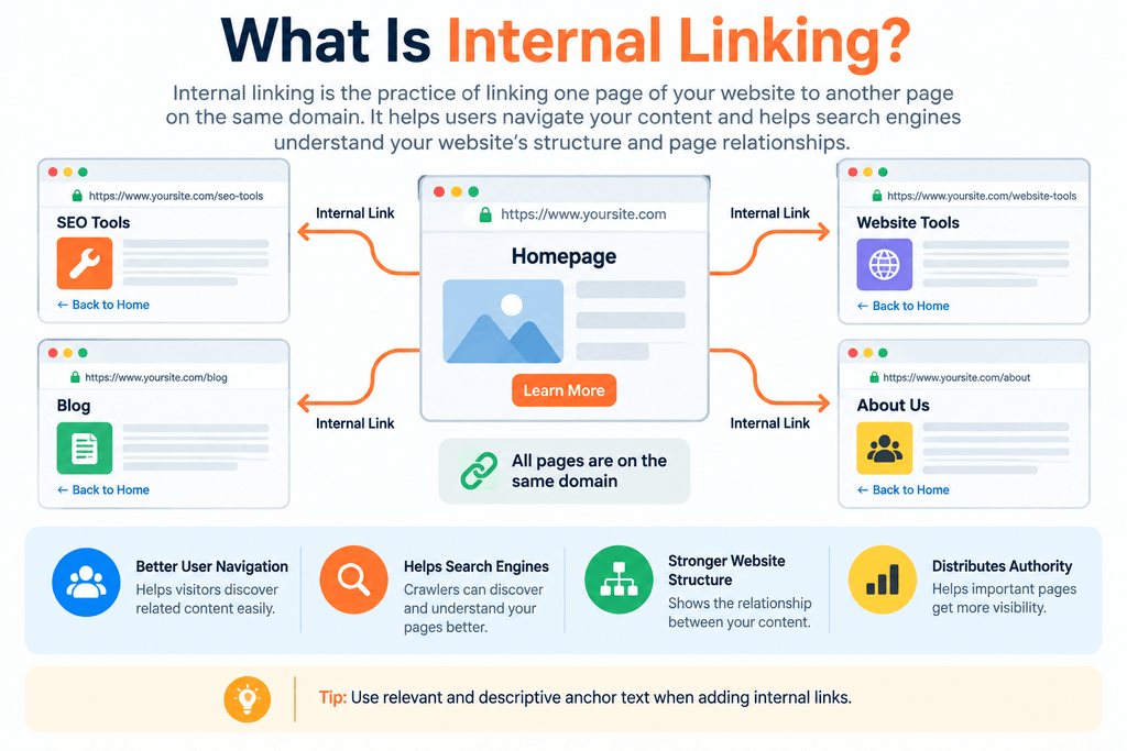 What is internal links