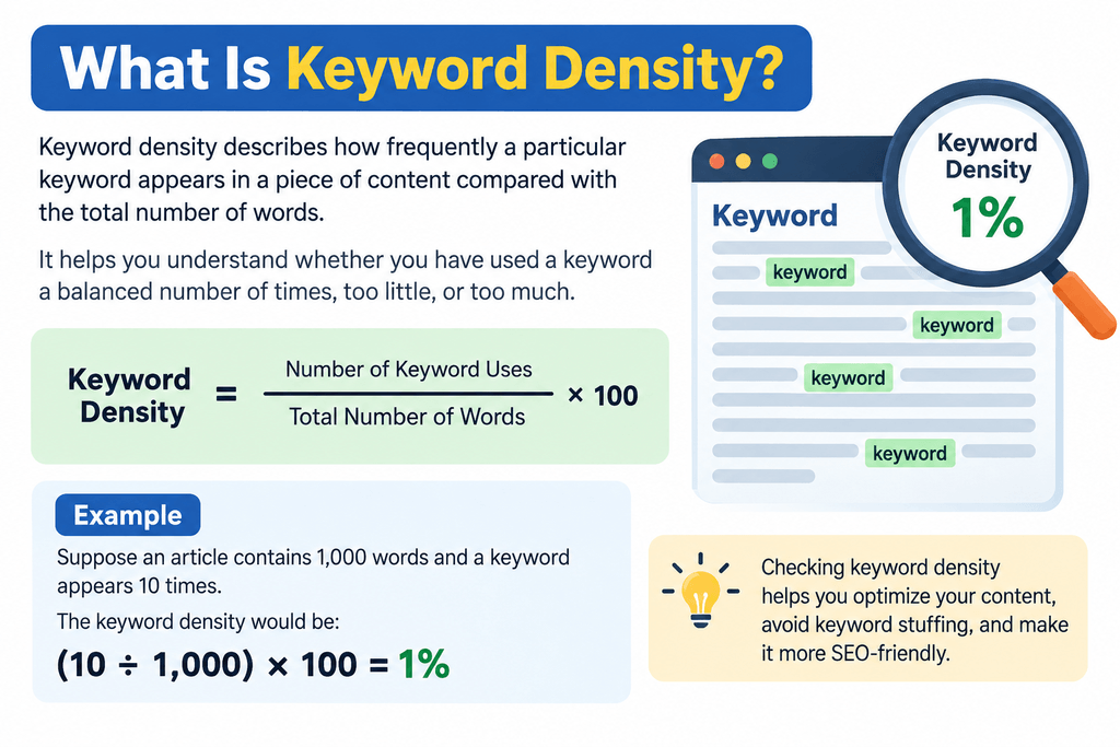 What Is Keyword Density checker tool?