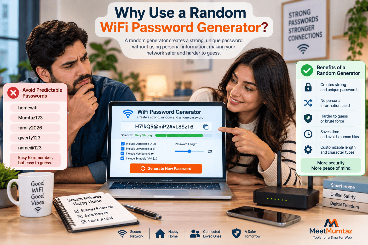 Why Use a Random WiFi Password Generator?