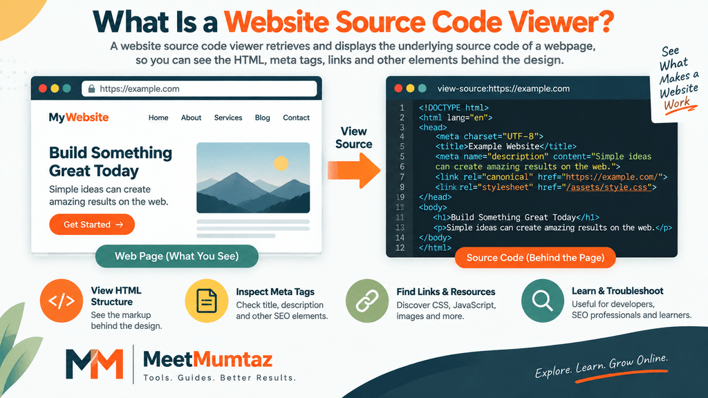 Website Source Code Viewer Guide