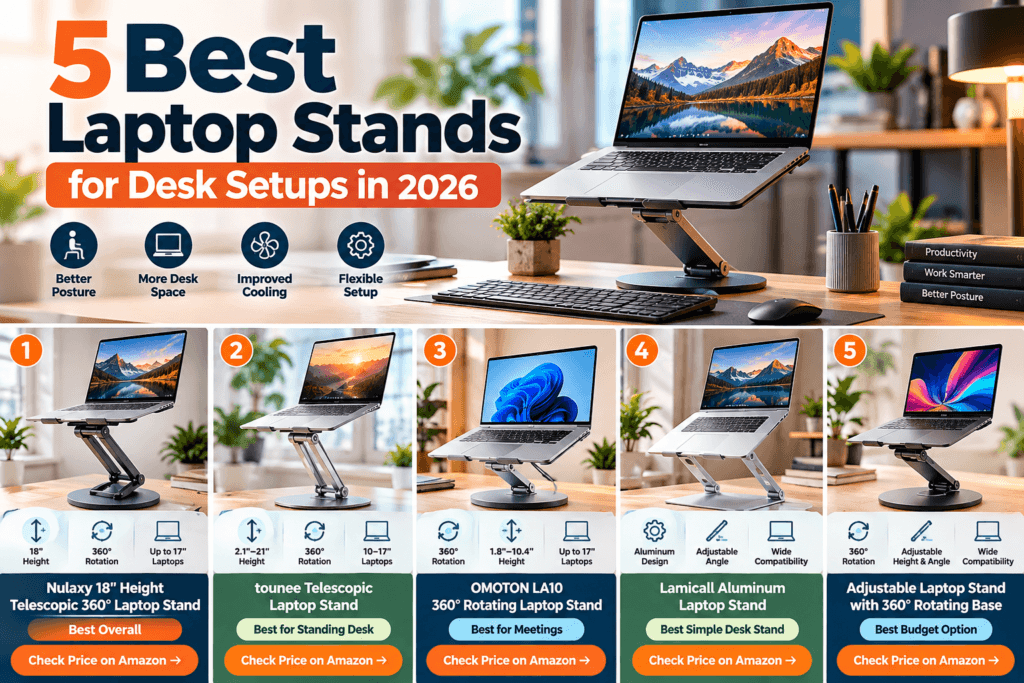 5 Best Laptop Stands for 2026
