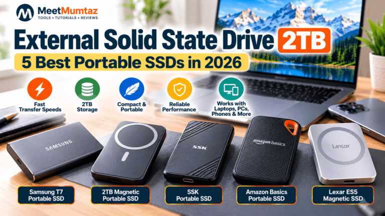 External Solid State Drive 2TB: 5 Best Portable SSDs in 2026