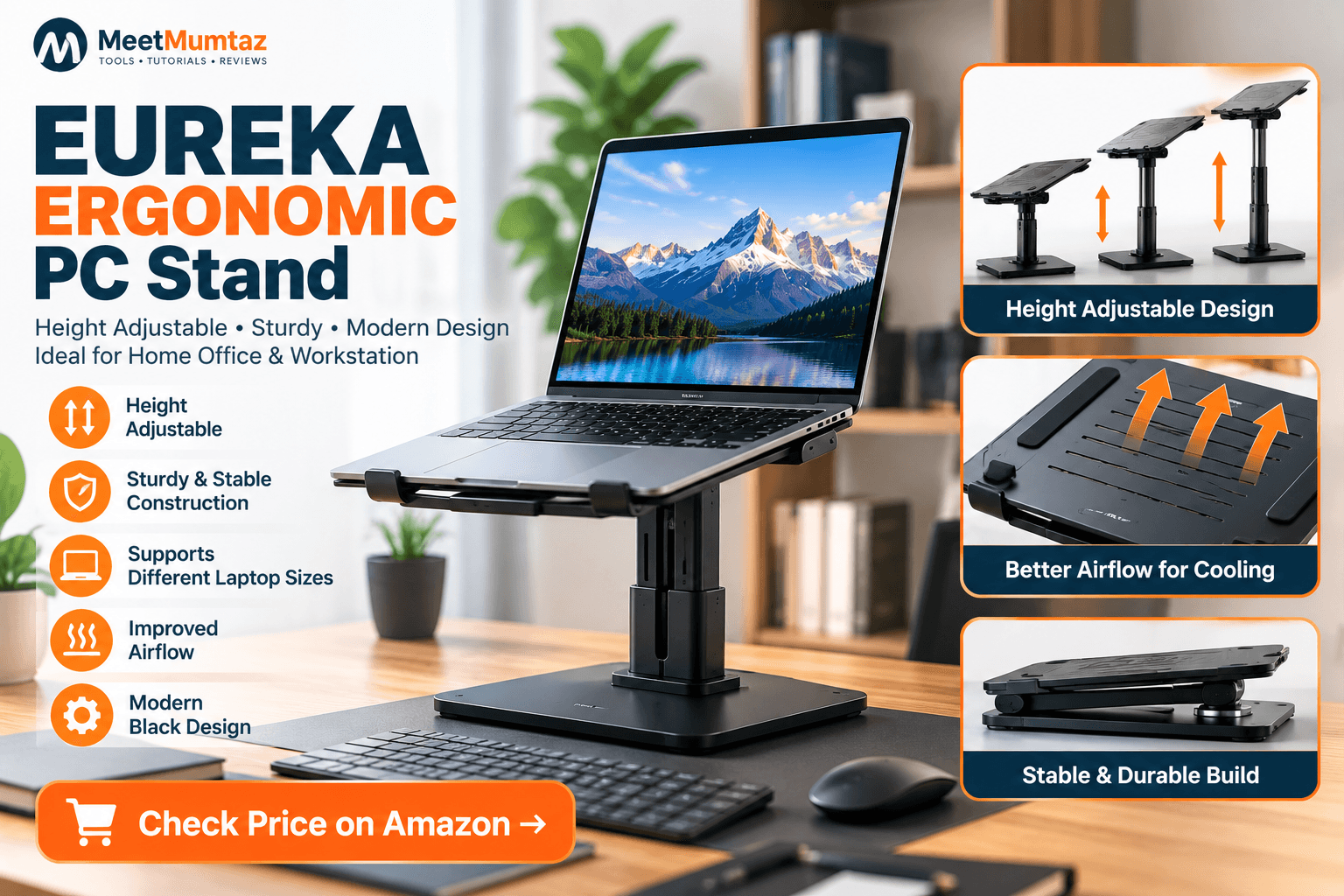 Eureka Ergonomic Laptop Stand Review
