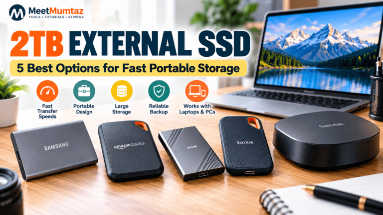 2TB External SSD: 5 Best Options for Fast Portable Storage