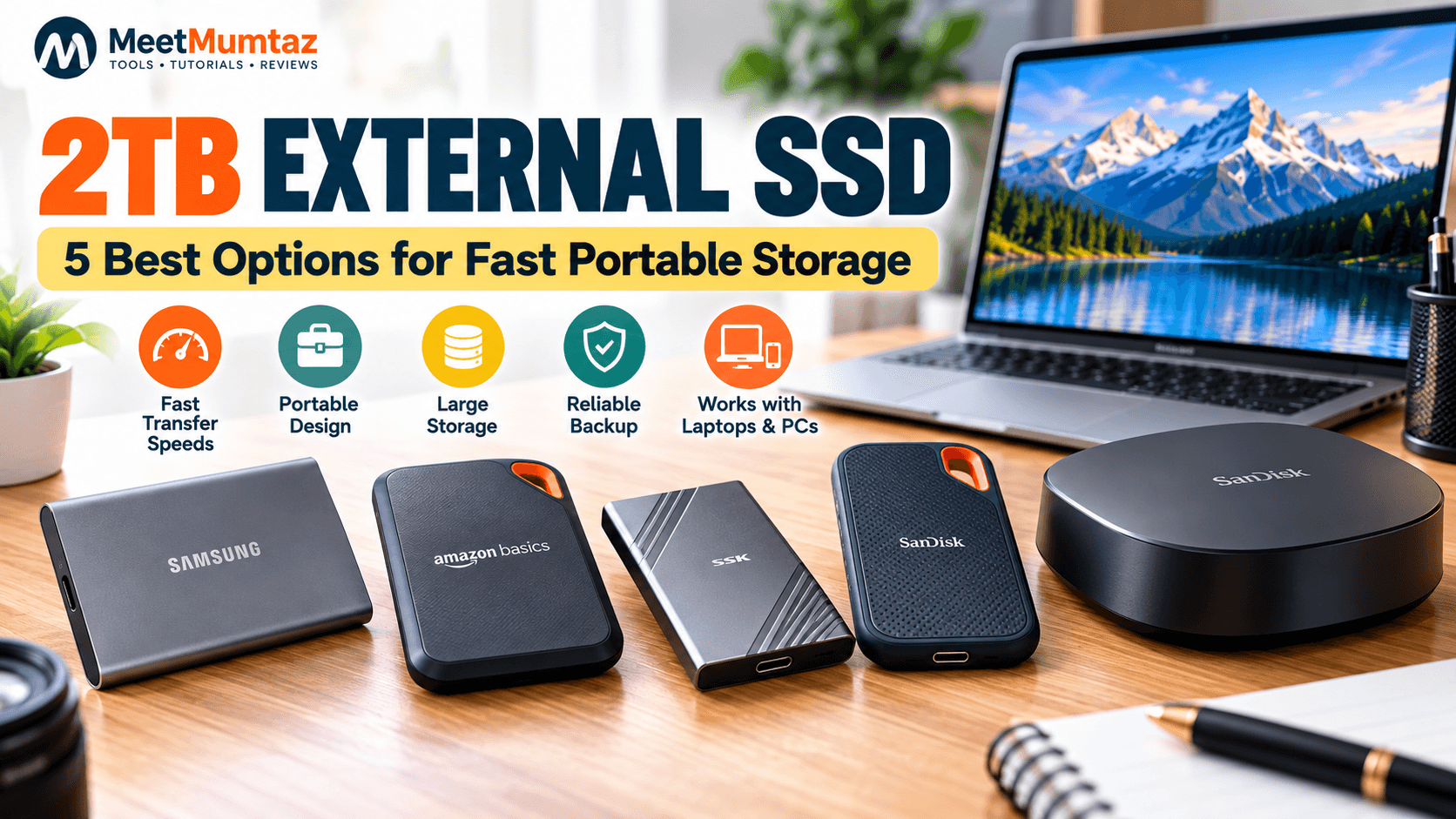 2TB External SSD: 5 Best Options for Fast Portable Storage