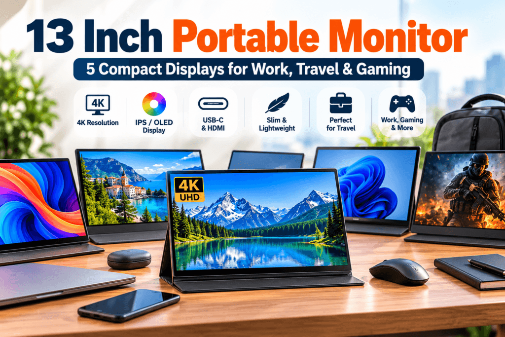 13 Inch Portable Monitor