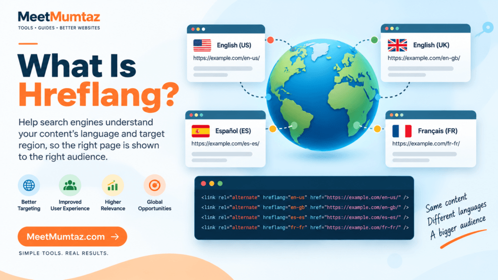 What is hreflang? and how hreflang tags work