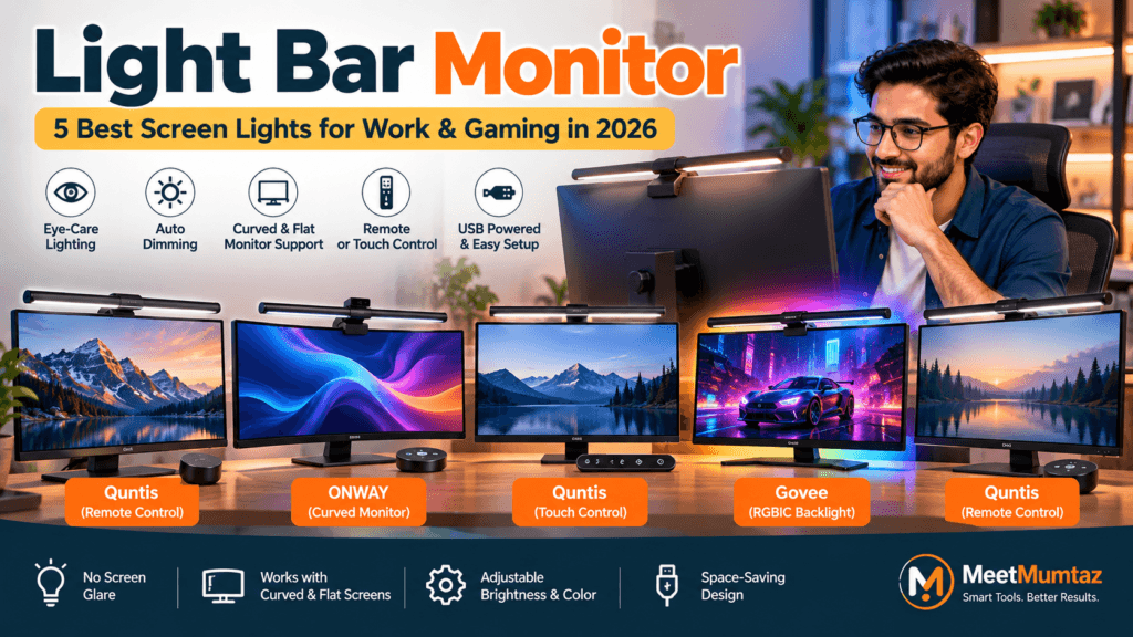 light bar monitor