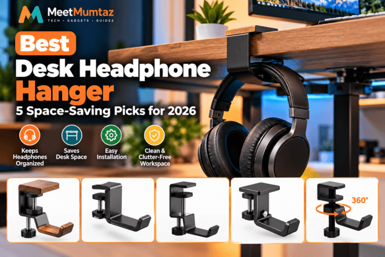 Best Desk Headphone Hanger in 2026: 5 Space-Saving Picks for Your Setup