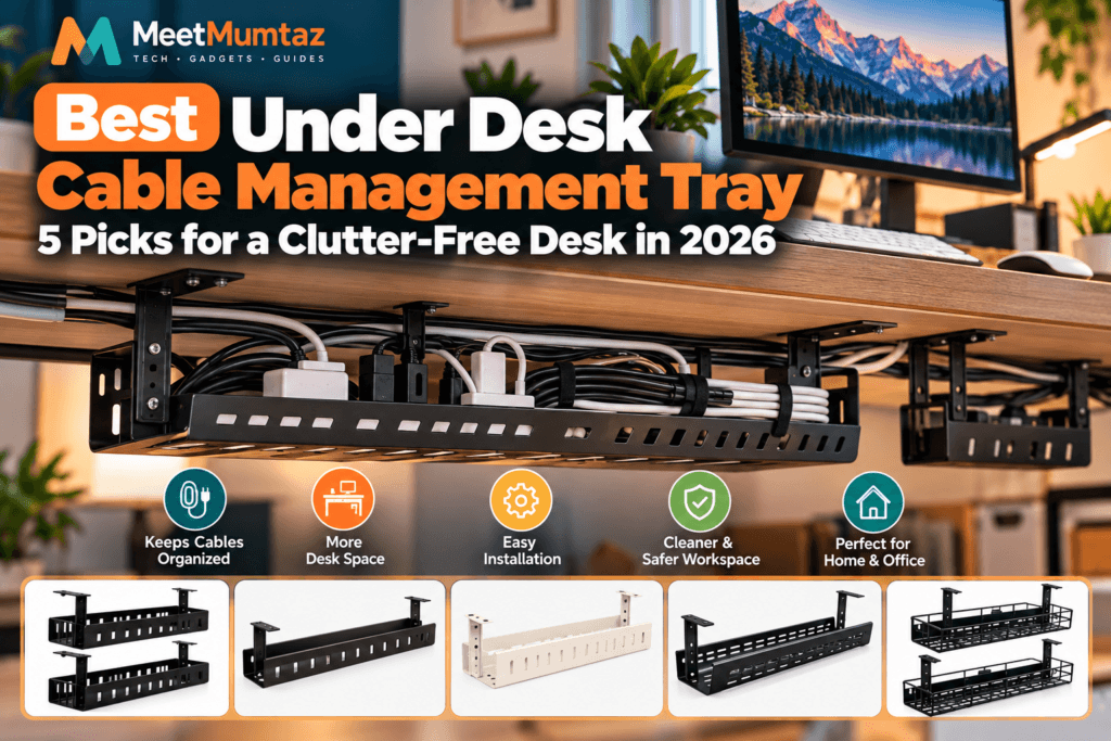 Best Under Desk Cable Management tray