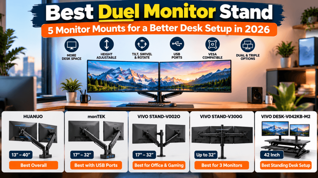 Modern Dual Monitor Stand Guide